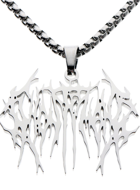 GhosteMane Hip Hop Rapper Pendant Chain Necklace 项链