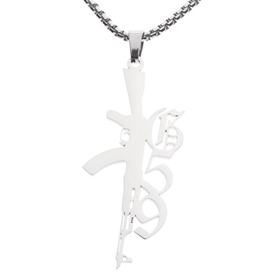 Suicideboys SUICIDE BOYS AKG59 necklace欧美嘻哈项链
