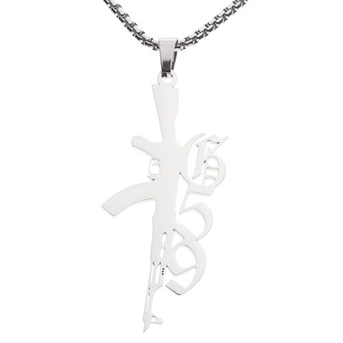 Suicideboys SUICIDE BOYS AKG59 necklace欧美嘻哈项链
