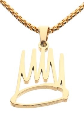 J Cole Kendrick Lamar necklace嘻哈个性情侣吊坠项链