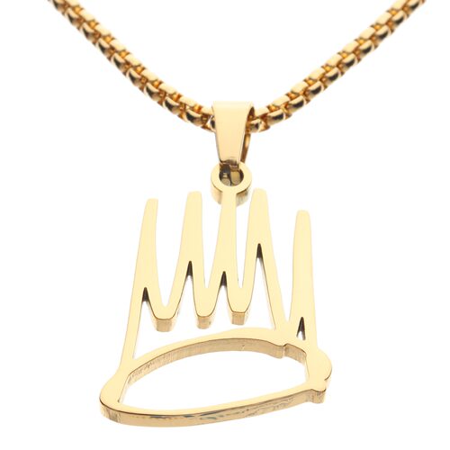 J Cole Kendrick Lamar necklace嘻哈个性情侣吊坠项链