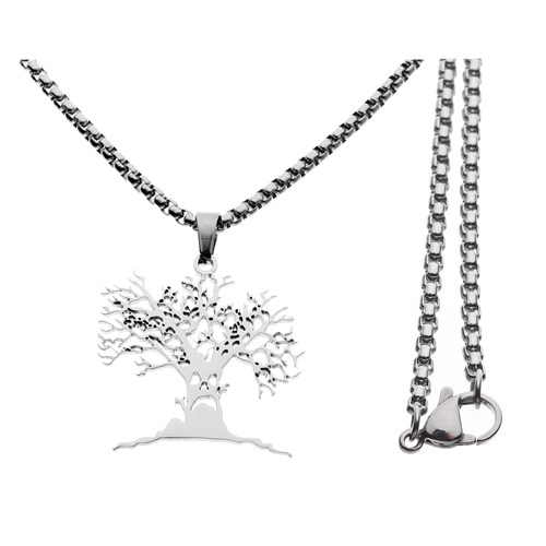 Haunted Mound Sematary Symbol Hip Hop Pendant Chain Necklace
