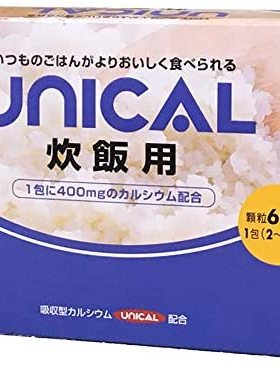 日本代购UNICAL高吸收料理烹饪钙中老年人男女儿童青少年补钙60包
