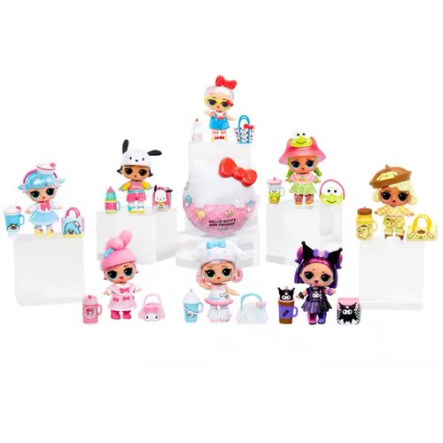 MGA lol惊喜娃娃Hello Kitty三丽鸥联名盲盒女孩玩具公主礼物