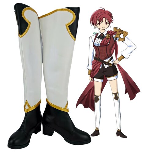 黄昏魔女安娜斯塔西娅cos鞋子定制动漫道具cosplay靴子来图定做