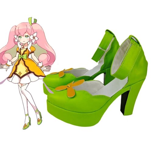 小花仙雪莲花精灵王吉祥cos鞋子定制动漫道具cosplay靴子来图定做