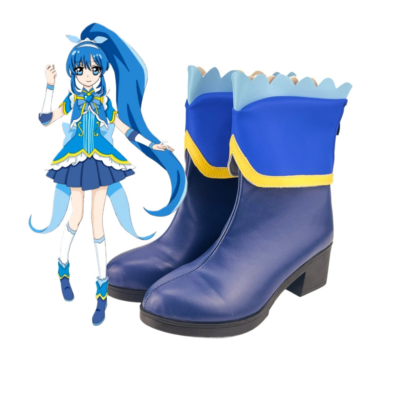 222小魔仙美琪cos鞋子定做cosplay动漫游戏道具鞋子定制