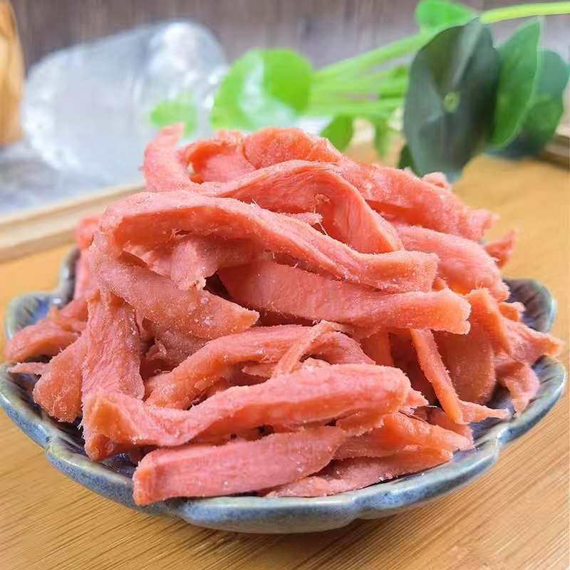 红姜丝即食金梅姜丝干散装姜片休闲零食小吃生姜丝干红姜丝红姜片