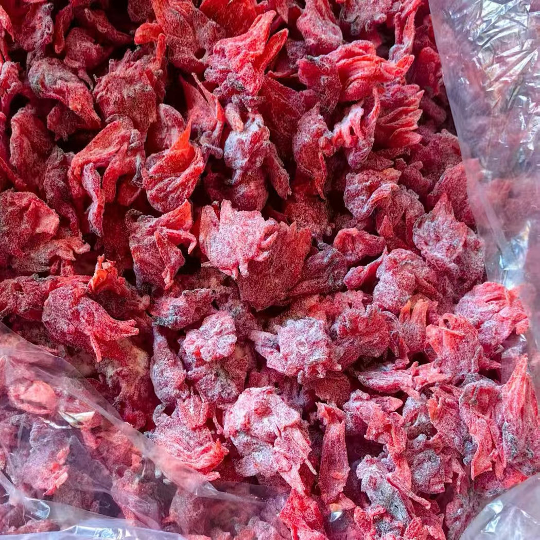竹盐洛神花酸甜即食玫瑰花脯休闲蜜饯果脯办公室解馋零食小吃果干