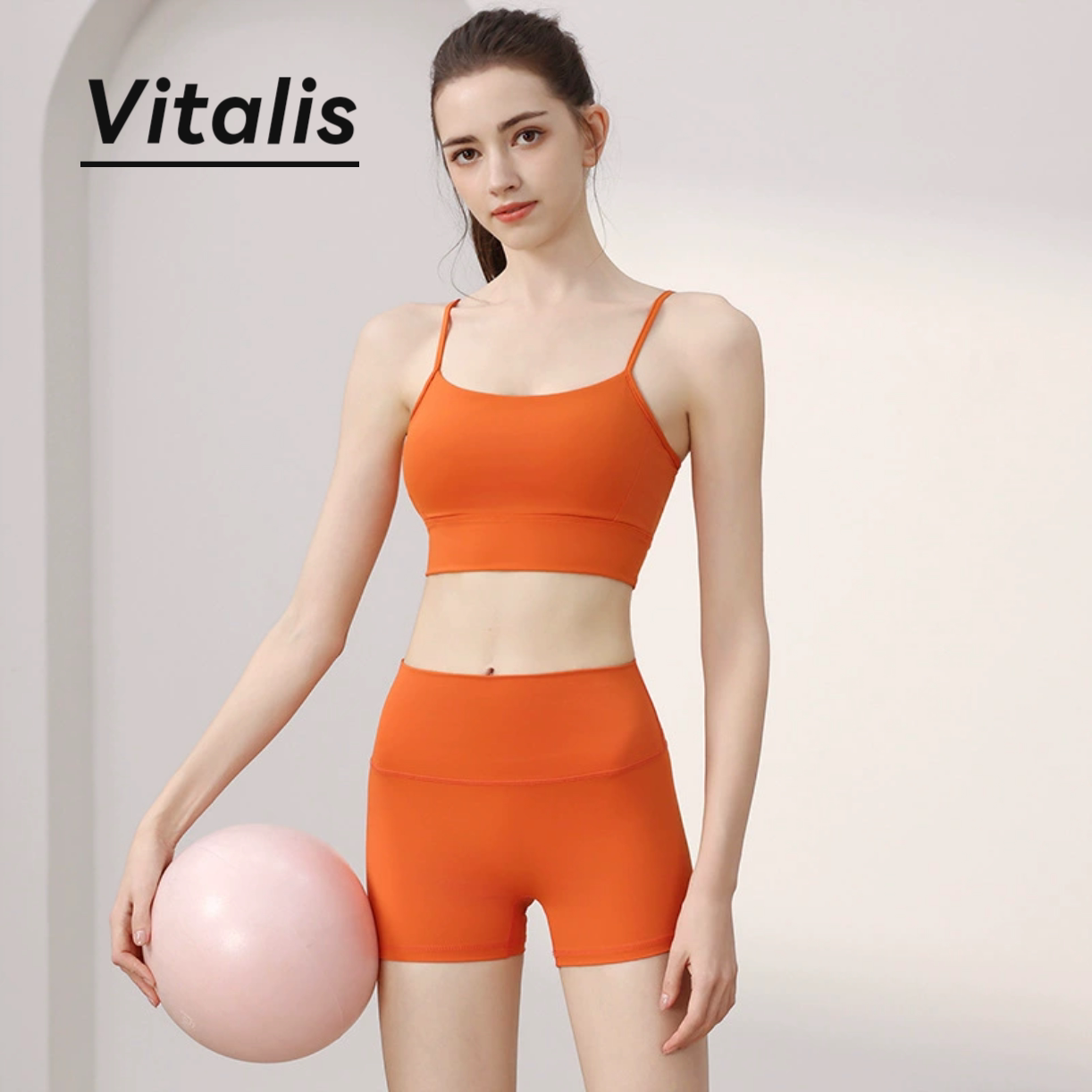 Vitalis瑜伽文胸套装速干透气
