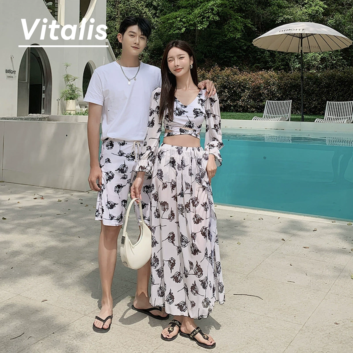 Vitalis情侣防晒显瘦比基尼