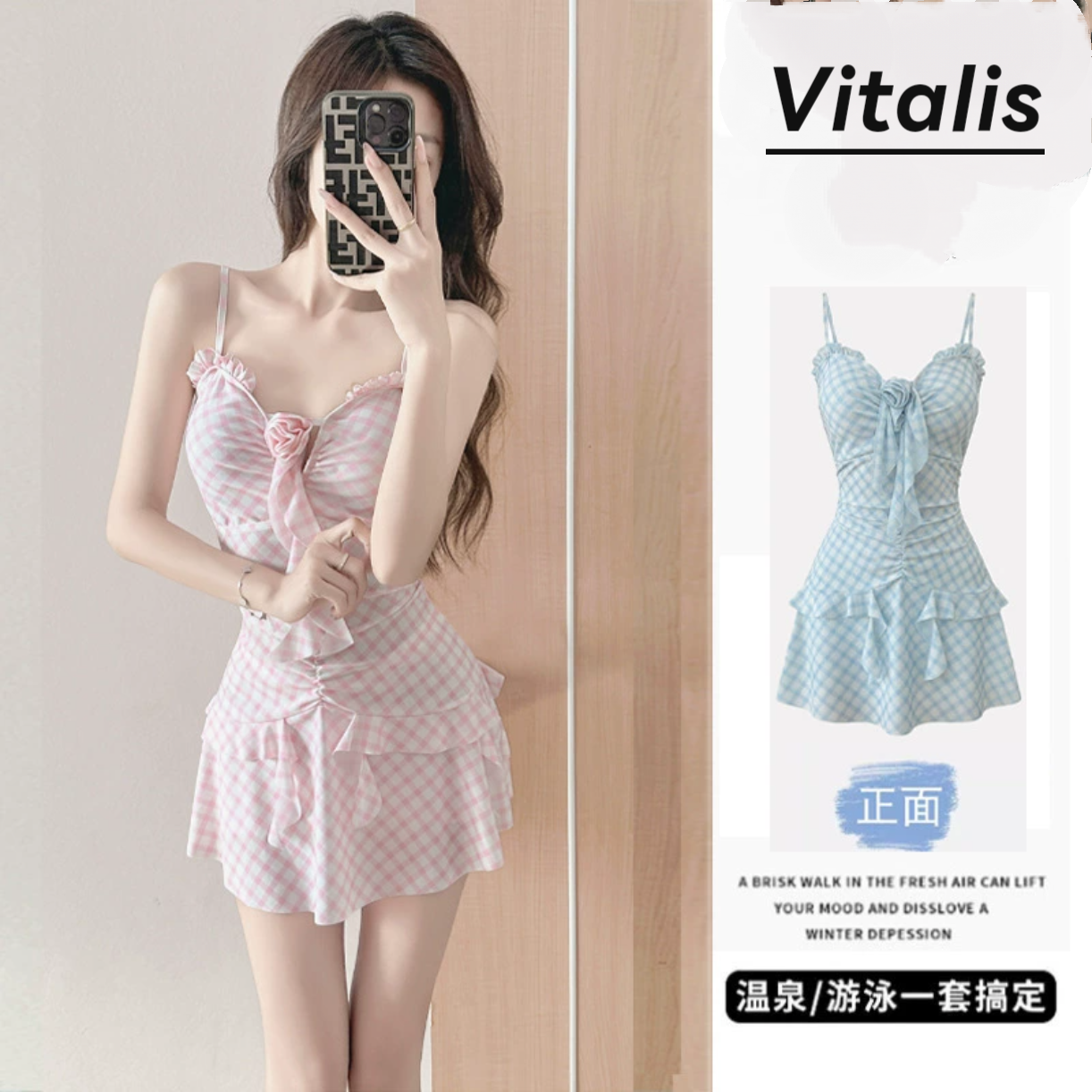 Vitalis纯欲裙式比基尼度假