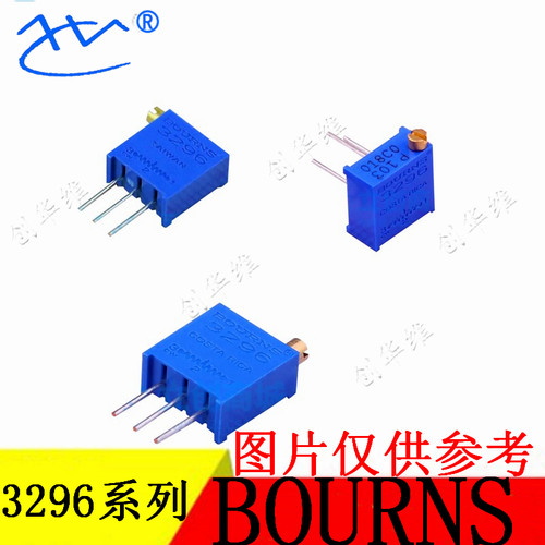 BOURNS伯恩斯精密可调电阻 3296W-1-200LF 3296X 3296P 电位器20R