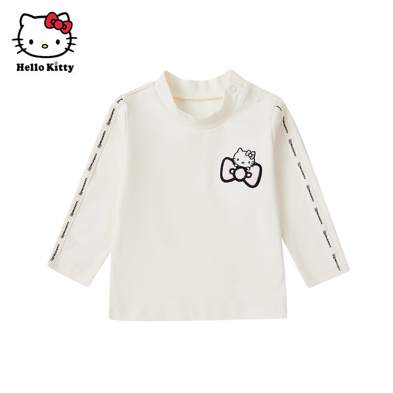 Hello Kitty凯蒂猫儿童春秋棉长袖T恤女童打底衫长袖上衣