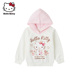 长袖 女童春款 连帽卫衣儿童休闲上衣 Kitty凯蒂猫童装 Hello