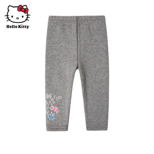 休闲裤 Hello 子冬款 长裤 Kitty凯蒂猫女童加绒打底裤