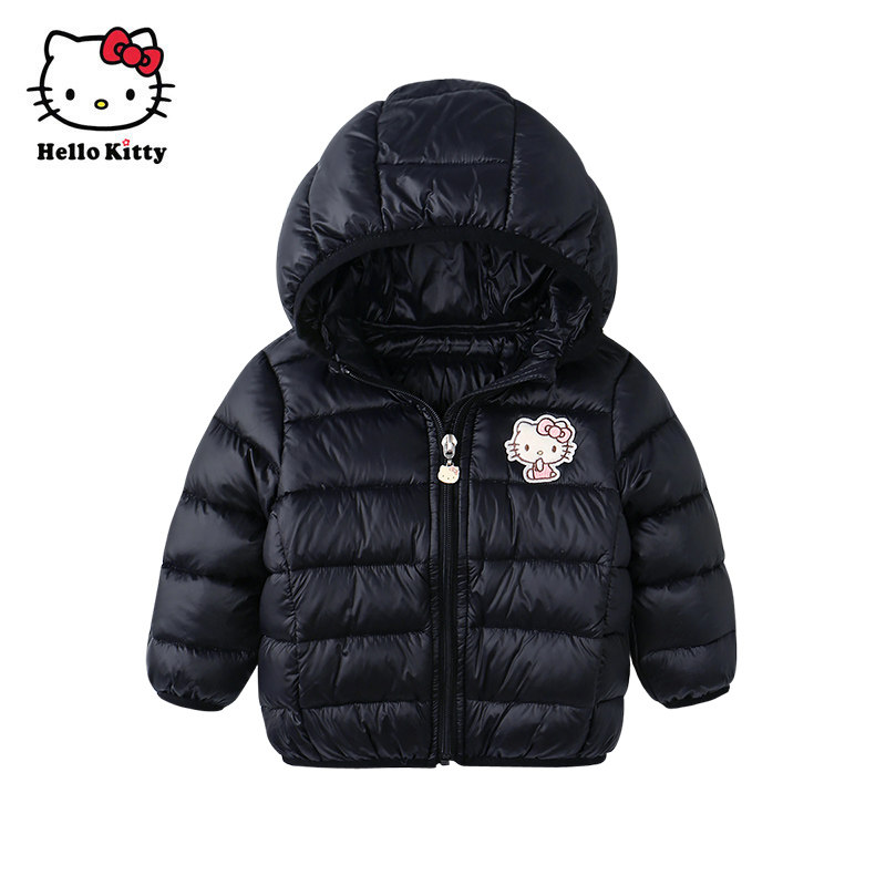 Hello Kitty凯蒂猫冬季女童轻薄羽绒服连帽羽绒外套白鸭绒,童装/婴儿装/亲子装,羽绒服,淘宝优惠券,粉丝福利购,淘宝优惠卷