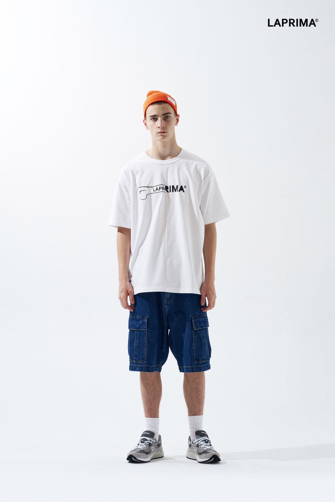 LAPRIMA DENIM JUNGLE SHORTS牛仔丹宁工装多口袋短裤赤耳五分裤