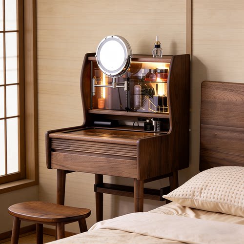 原枝简约小户型卧室梳妆台