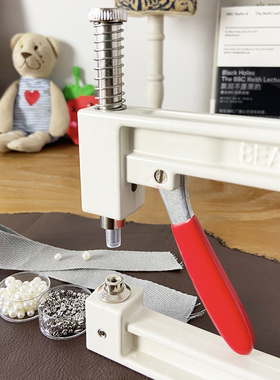 珍珠安装工具钉珠机DIY家用工具套装手压钳镶珍珠神器