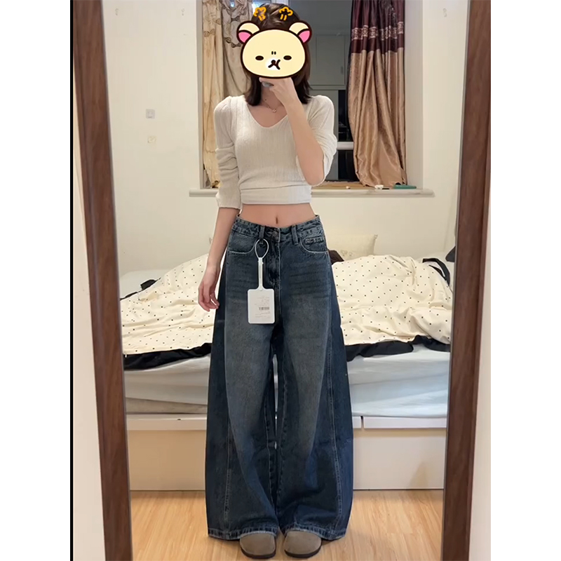 小红书博主推荐高个子加长牛仔裤