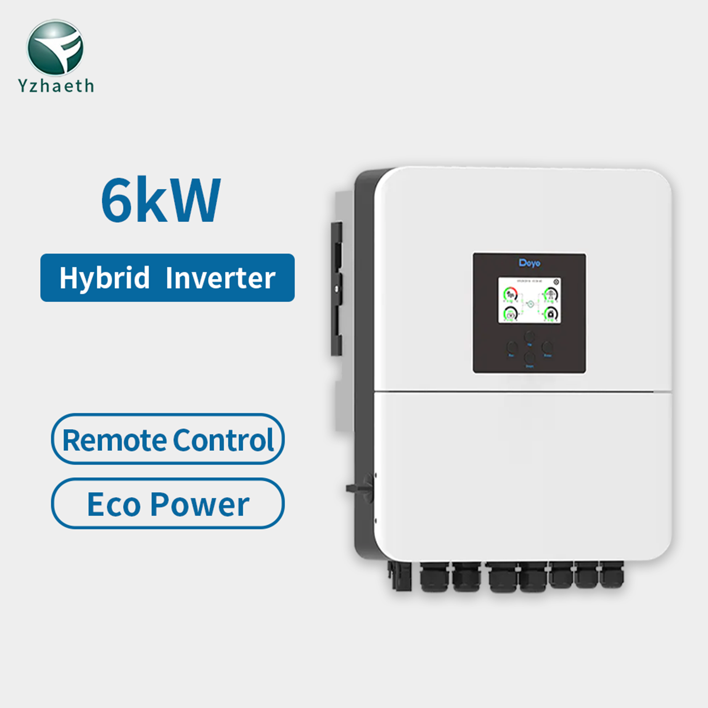 SG04LP1-SM1/SM2 德业IP65支持智能监控6kw混合逆变器