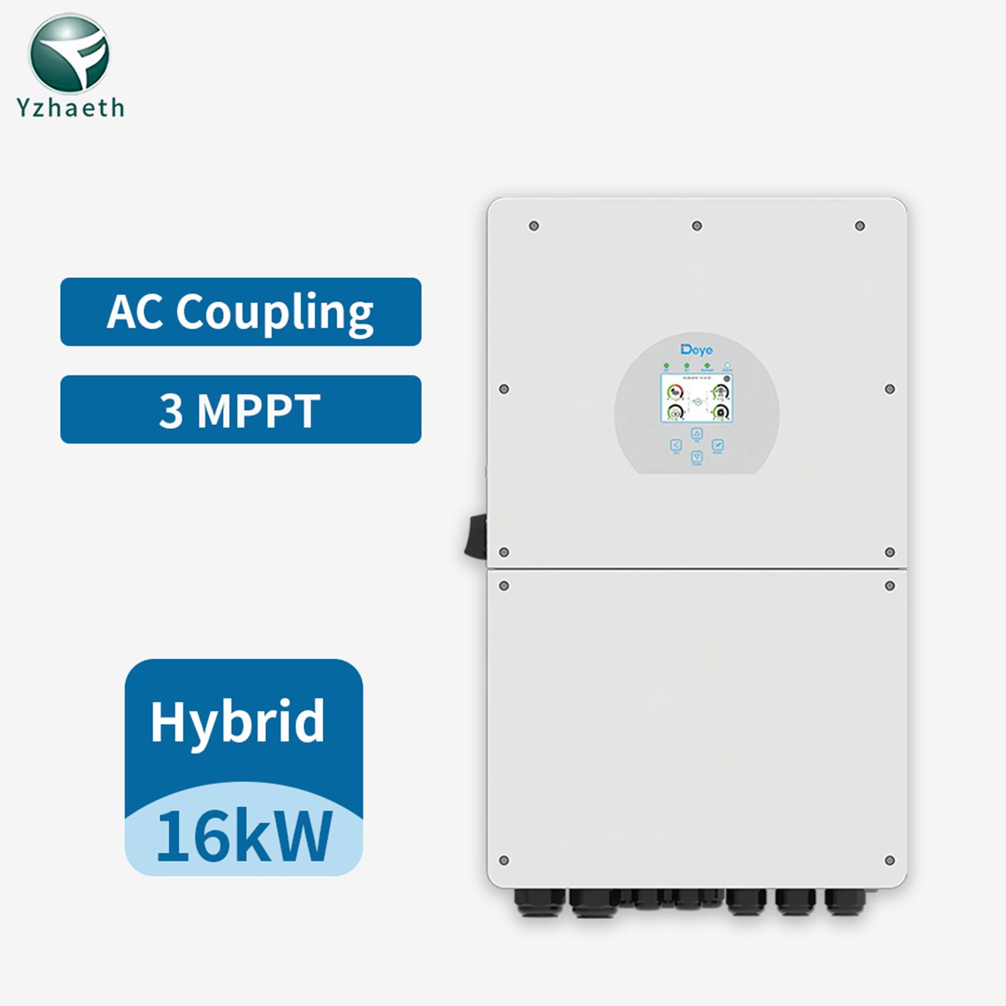 SUN-16K-SG01LP1-EU 德业工厂价16kw单相混合逆变器48v