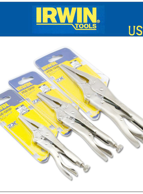 美国欧文irwin力确尖咀大力钳4LN/6LN/9LN夹持钳VISE GRIP
