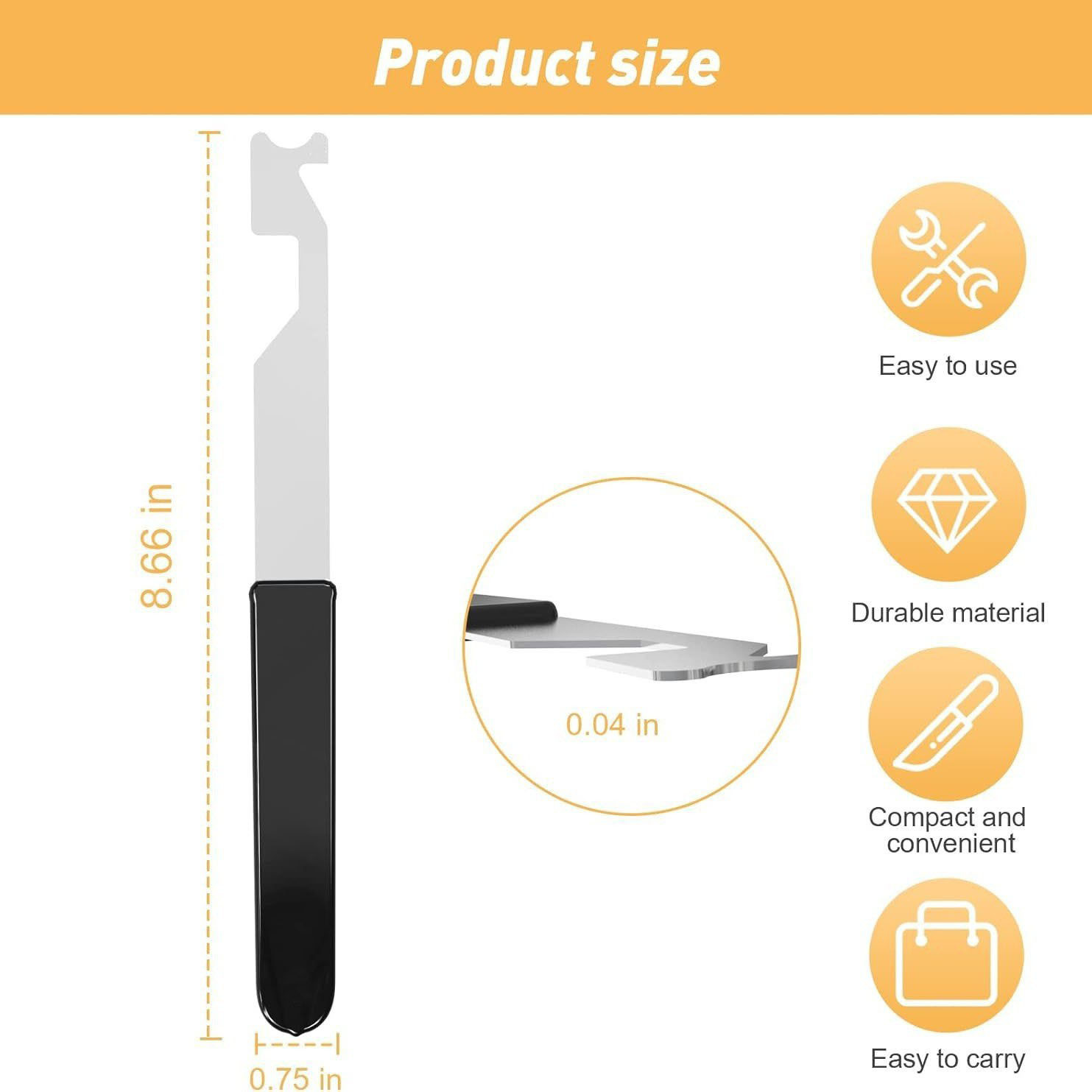 外贸产品 麻雀长柄工具Sparow quick jim lock bypass tool