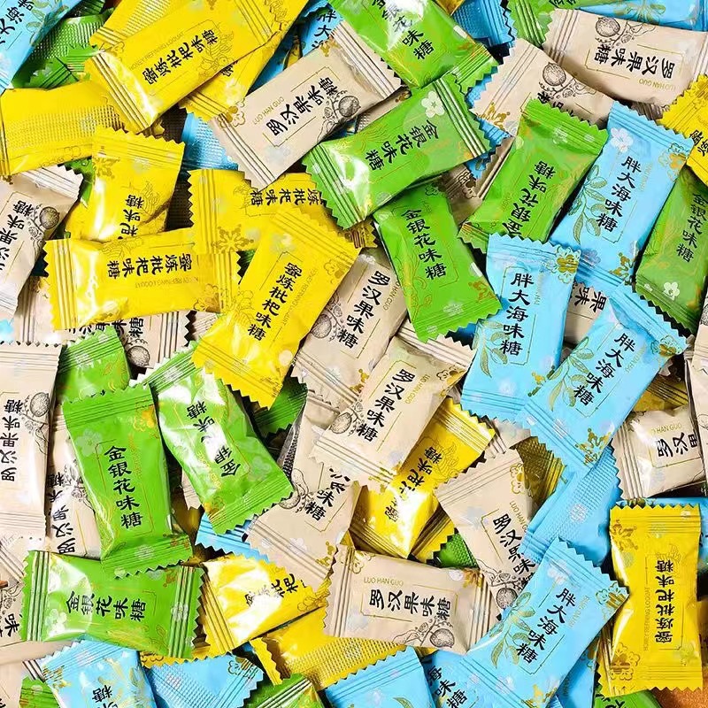 金银花胖大海枇杷罗汉果润喉糖
