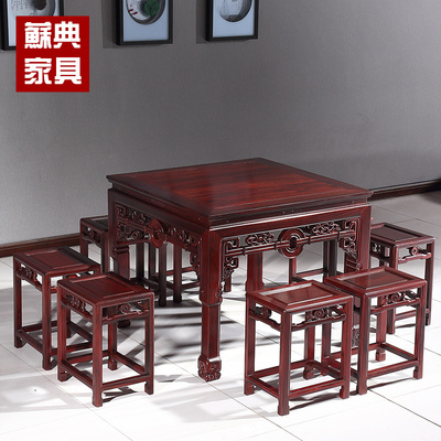 麻将桌明清古典家具明清古典