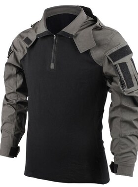 Men Bomber Jacket Tactical Coat T-shirt Hoodie Camouflage 22