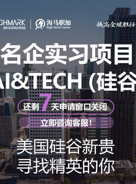 美国硅谷实习人工智能AI实习IT商分数分留学生寒假暑期远程实习