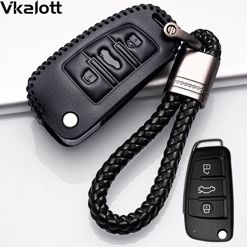 2011款奥迪A6L钥匙套08-2010年奥迪a6l真皮钥匙包男士2009款绳扣