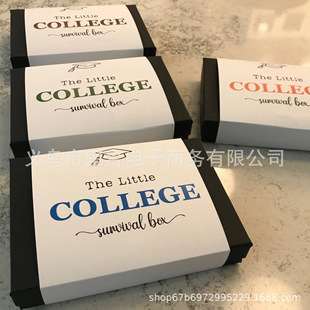 跨境新品College Gift Card Care Package大学礼品卡关怀套餐礼盒