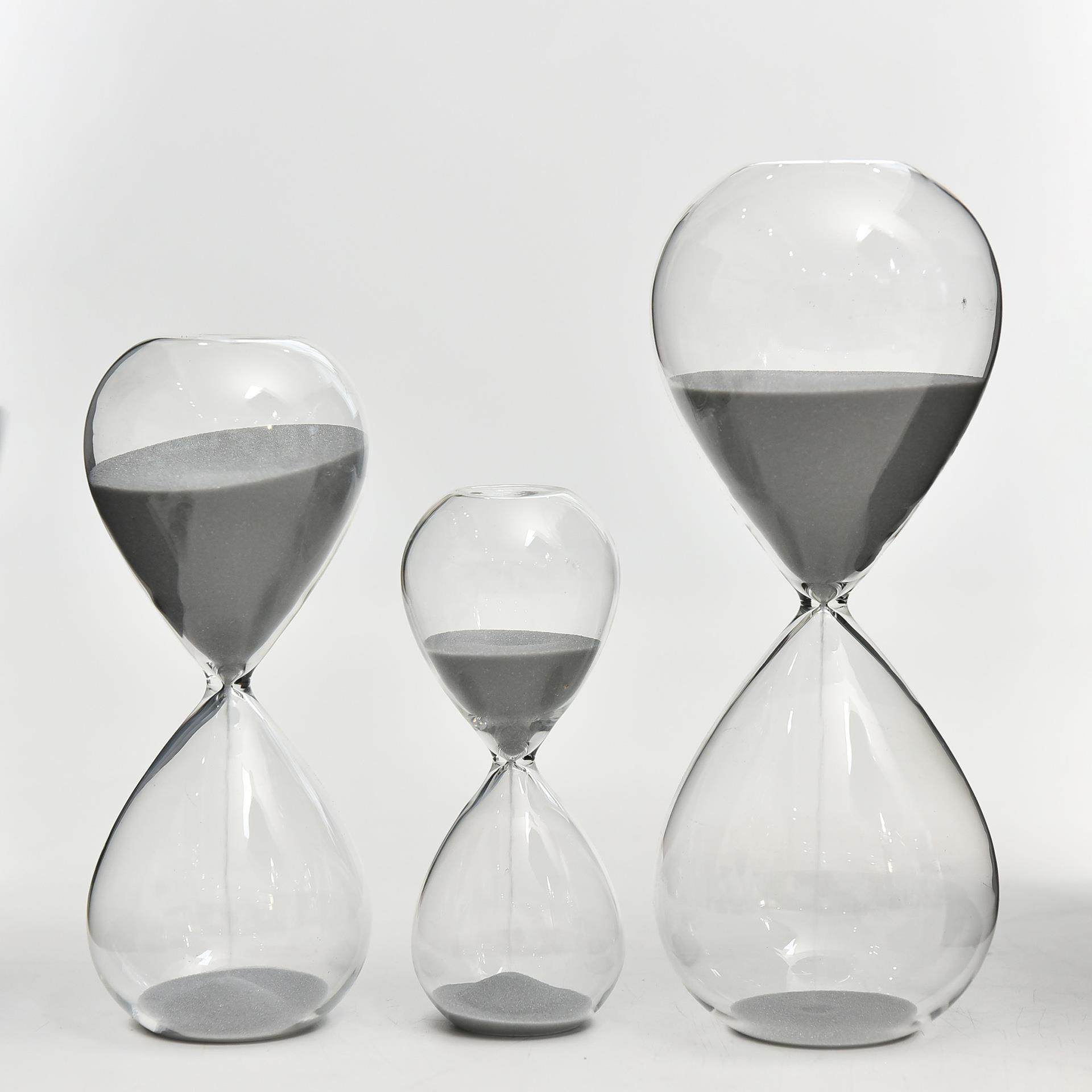 现代简约沙漏计时器摆件创意北欧客厅酒柜居家装饰品儿童生日礼物