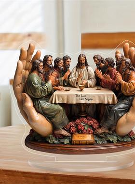 跨境宗教后的晚餐家居客厅书房办公室桌面摆件装饰品送人礼物