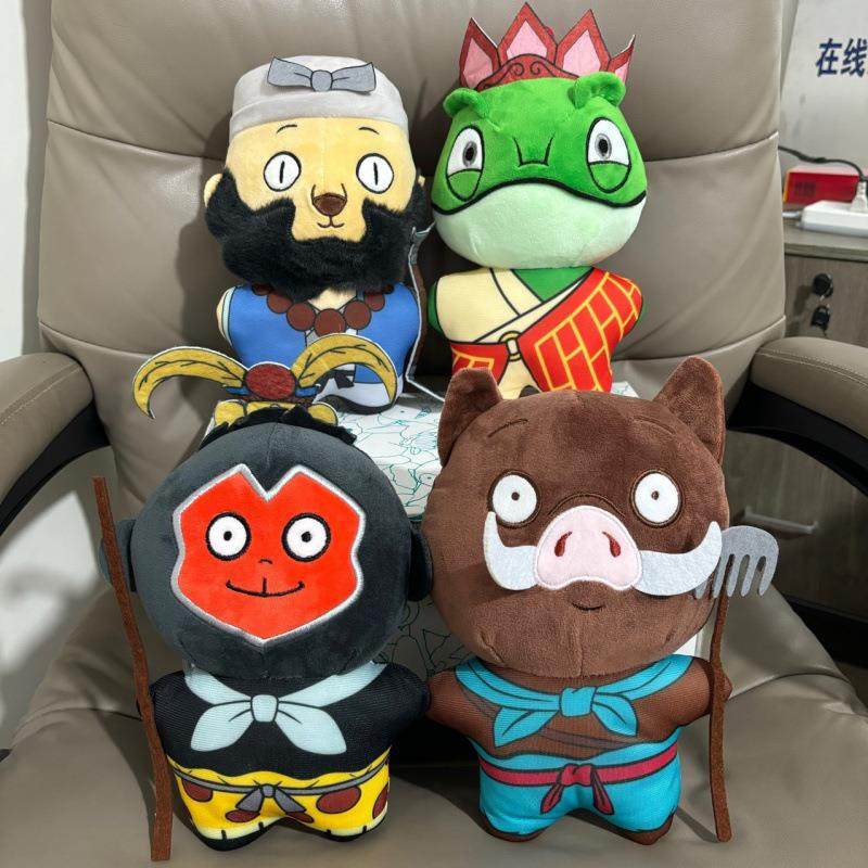 卡游浪浪山小妖怪毛绒公仔玩偶桌伴棉花娃娃电影周边小猪妖礼物