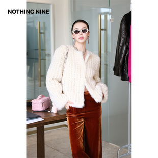 丹麦水貂外套 卡文蒙特澳洲羊毛 NOTHING NINE