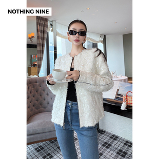 外套 静域亮片圆领拉链款 NOTHING NINE