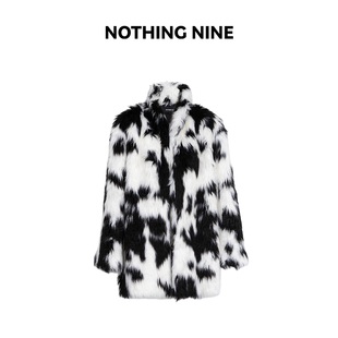 NOTHING 诺丁夹棉环保皮草外套 NINE