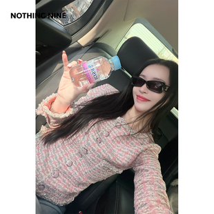 半裙 莓果可颂意大利进口粗花呢外套 NOTHING NINE