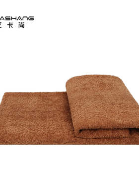 现代轻奢样板间橘橙色床尾毯搭毯酒店民宿床旗床尾巾客厅沙发搭巾