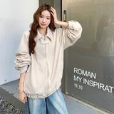 咖色休闲显瘦短款外套女2025春秋季新款韩版复古流行短款夹克上衣，女装短外套，浙宝137