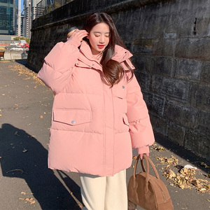 现货 2025冬季新品 短款棉服外套 137-8009-P165-控258图片