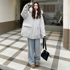 现货2025冬季新款90白鸭绒短款派克羽绒服 137-5060-P285-控428图片