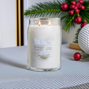 送点火器Yankee扬杨洋基香薰蜡烛雅致彩绘大瓶卧室567g礼物大豆蜡