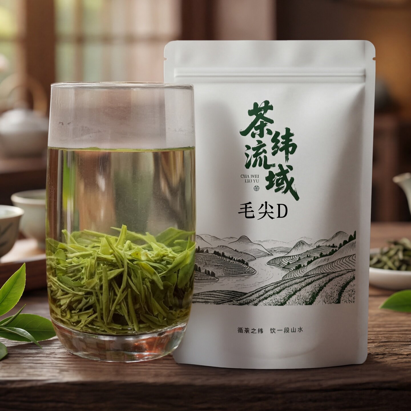 茶叶绿茶毛尖D五峰毛尖2025新茶雨前栗香毛尖 500g散装宜昌特产茶