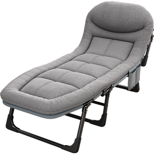 午憩宝折叠床午休单人办公室午睡躺椅家用成人陪护行军床结实耐用