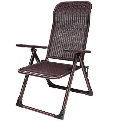 免安装可折叠藤椅9档可坐可躺